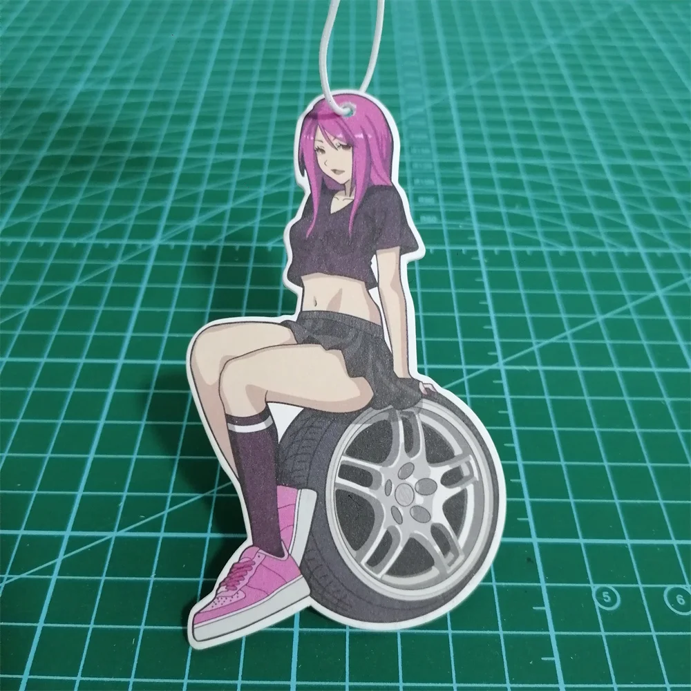 JDM Anime Girl Car Air Freshener The Car Freshener