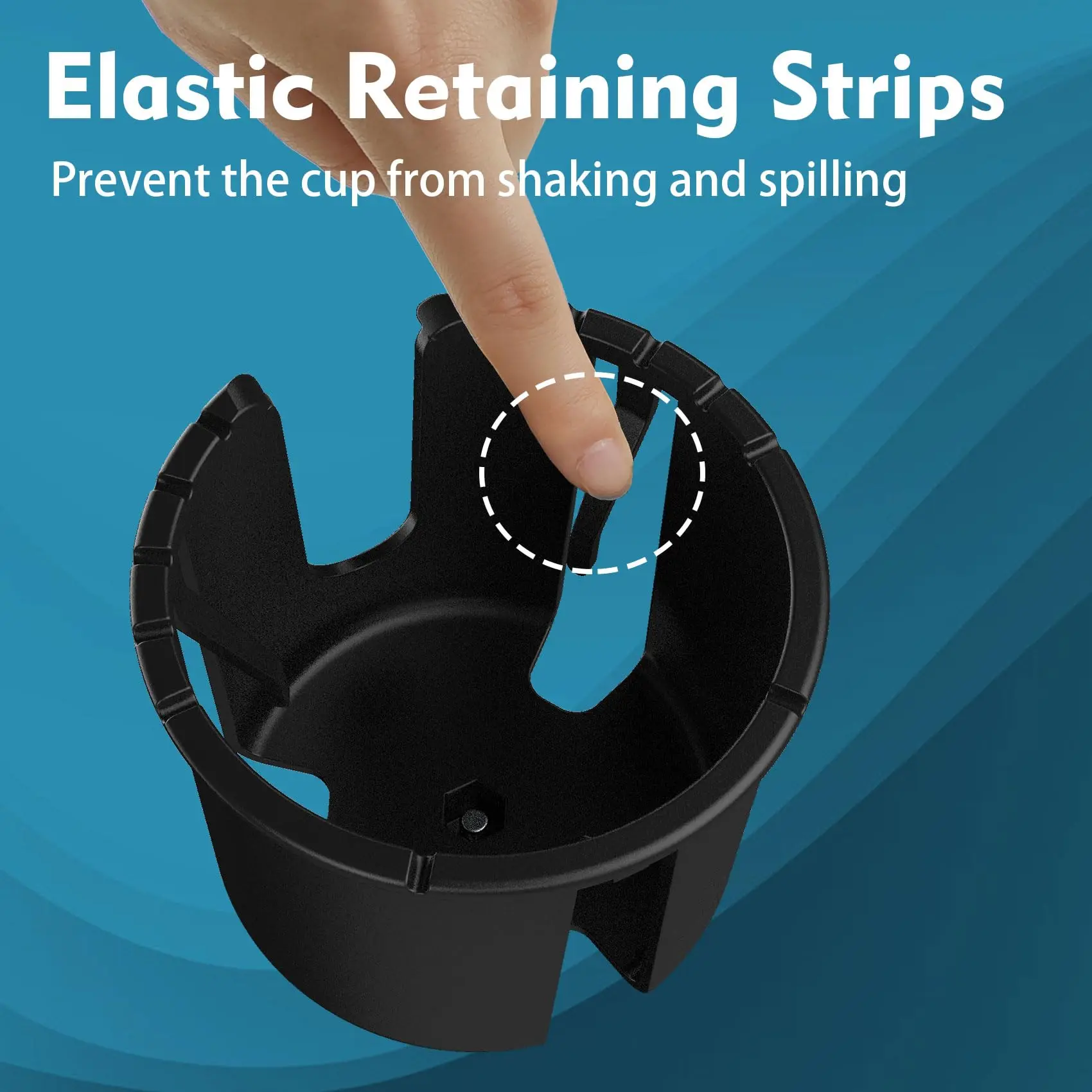 thumbnail image 2 of Eupheng Multi-Functional Kayak Cup Holder With Non-Slip Design, Bottle Holder, Drink Holder Available In 2 Sizes For Fishing Tool & Lures Storage Suitable For Track Mount Install 2 of 14