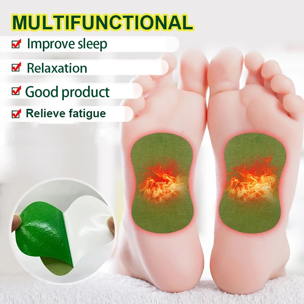Detox Foot Patches Acupuncture Heat Pads for Neck and Body