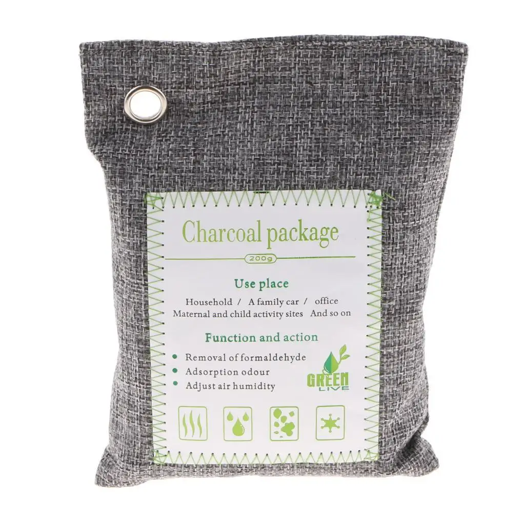 Bamboo Charcoal Air Filter Purifier Bag Double Quantity Odor Absorber for Closet Car Living Room Bamboo Charcoal Air Filter Purifier Bag Double Quantity Odor Absorber for Closet Car Living Room