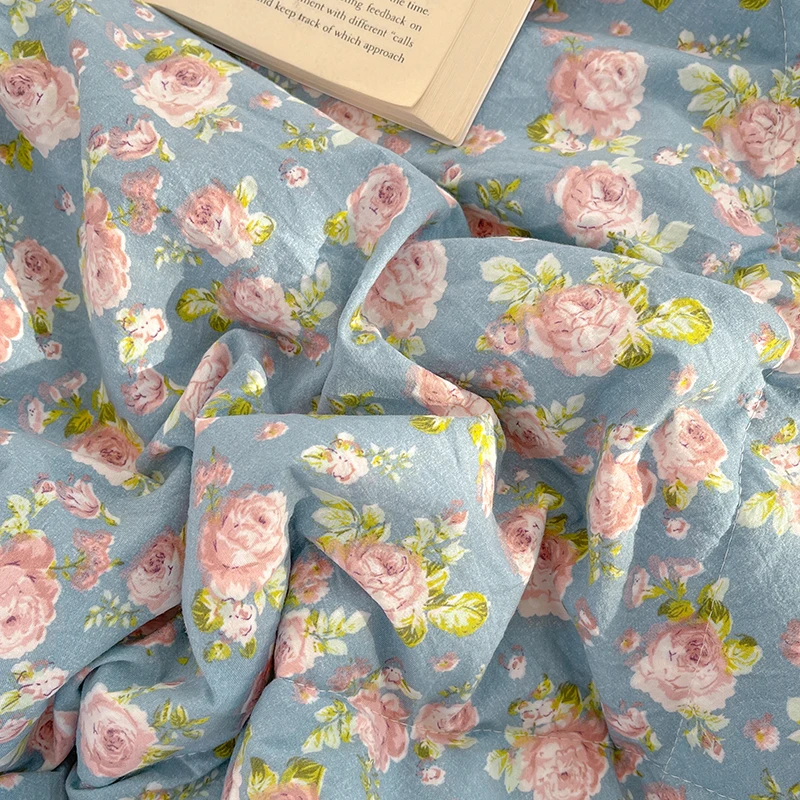 Printed Summer Comforter for Bedroom Apartment Bedding 110 150 200cm 1pc