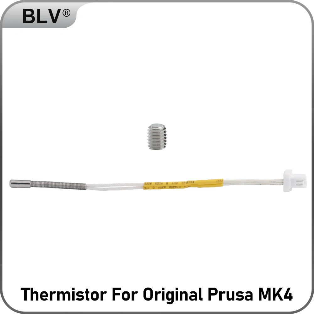 Blv®Prusa Mk4 104Nt-4-R025H42G (104Gt-2) Cartuccia Termistore 280 ℃ ~ 300 ℃ Per Prusa Mk4