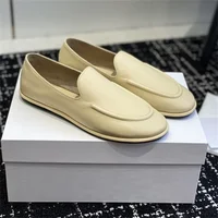The new Lefu shoes are made of soft leather and feature a fitted silhouette with a classic circular scalp leather lining, which - Image 5