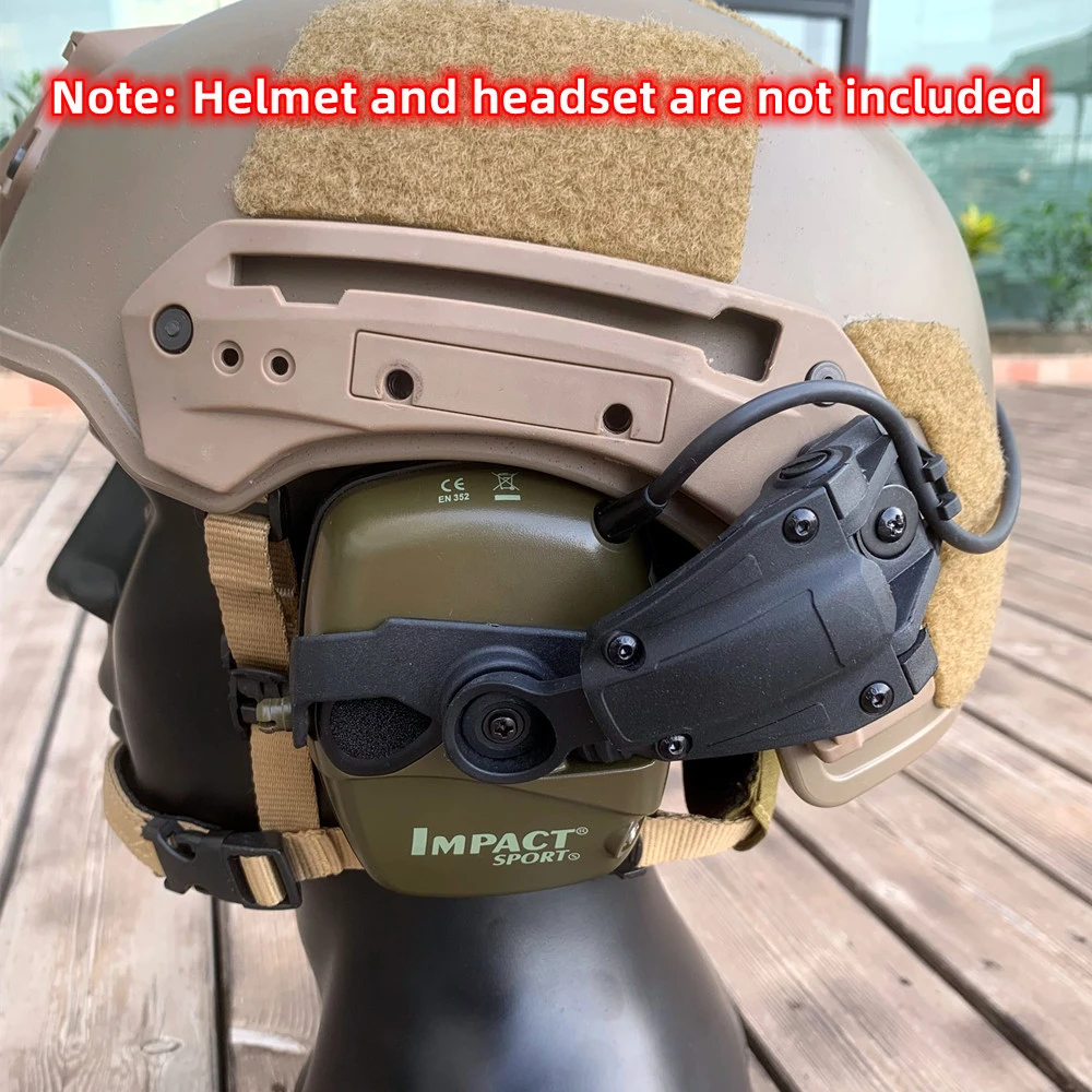 Tactical Helmet Arc/wendy Rail Mount Adapter Compatible With Howard