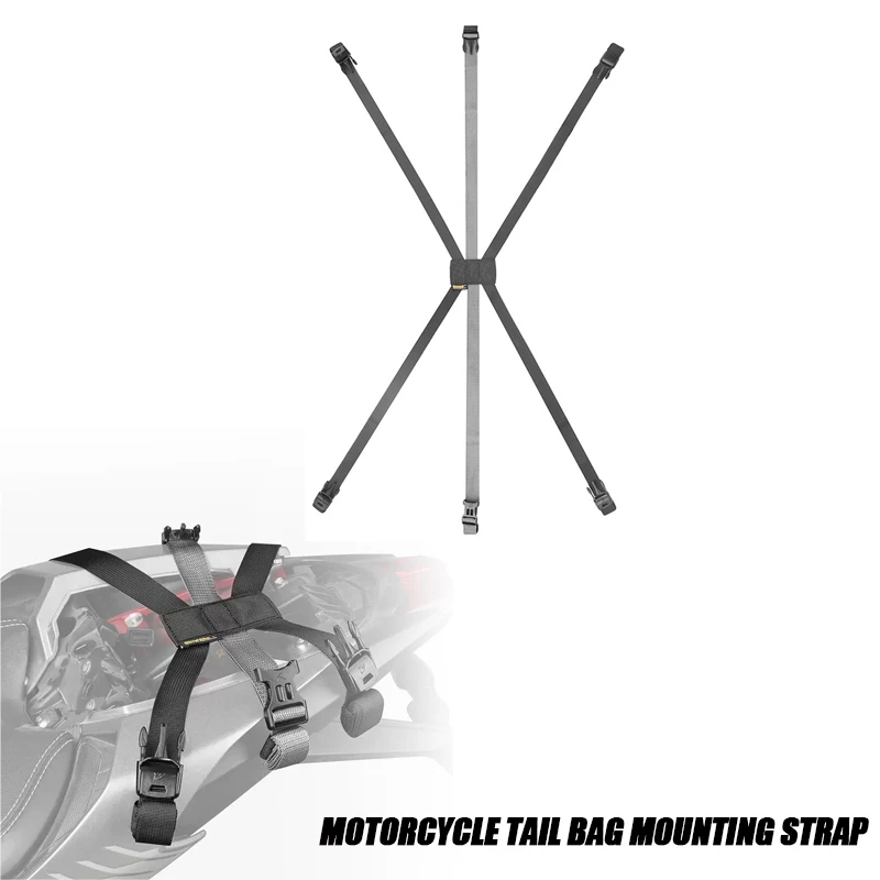 Motorcycle Tail Bag Mounting Strap - Rear Seat Bag for Honda NSS350 Accessories