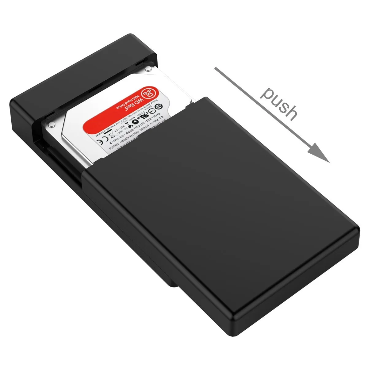 External Hard Drive Case Hard Drive Enclosure Hard Disk Case External Hard Drive Box HDD Case Enclosure ORICO 3.5 inch External Hard Drive Enclosure SATA to USB 3.0 HDD Case with 12V/2A Power Adapter Support 18TB UASP Tool free