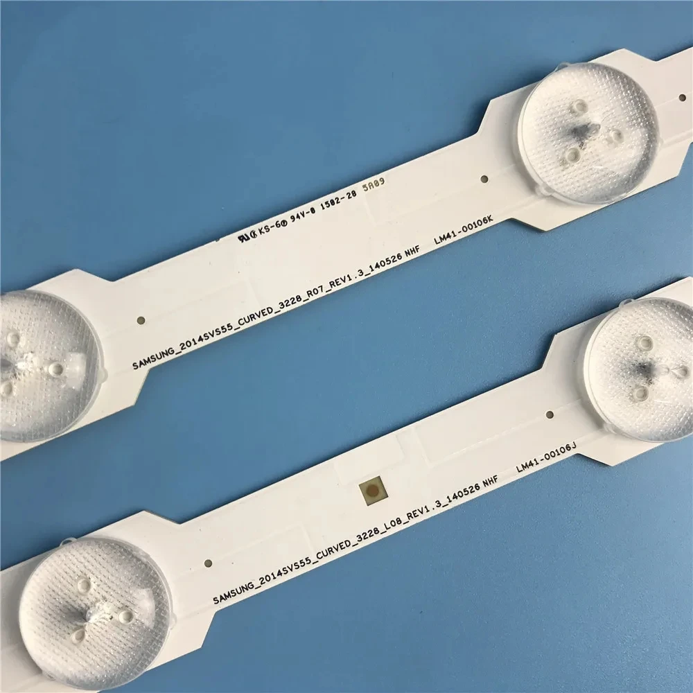 LED 백라이트 스트립, 2014SVS55 BN96-33493A 33494A UA55HU7800 UE55HU7200 UE55HU7100 UA55HU7200 UN55HU7250 DCGE-550DCA-R5