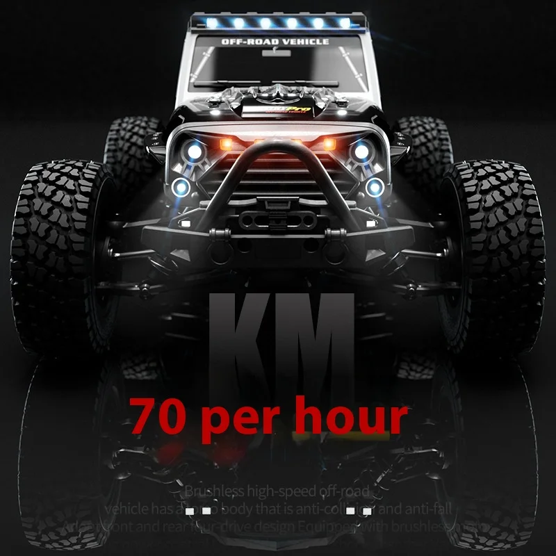 Scy 1/16 Rc Car 16103 Pro 16201 Brushless Racing Jeep Four-Wheel Drive High-Speed 2.4g Remote Control Car 4