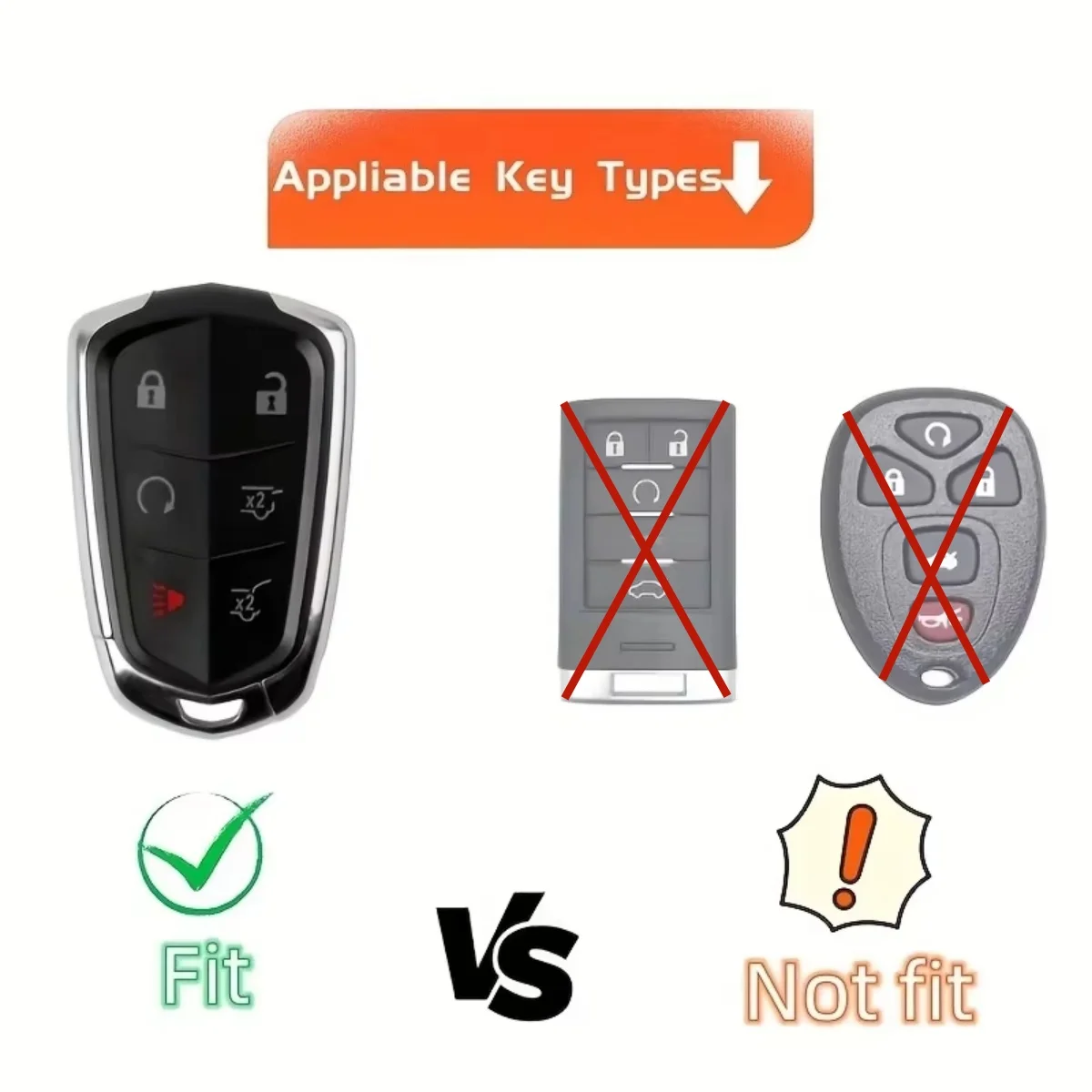 캐딜락 에스컬레이드 CTS SRX ATS CT6 SRX XT5 스마트 리모컨 보호 커버 TPU 자동차 키 케이스, 친구에게 선물하기 좋은 제품