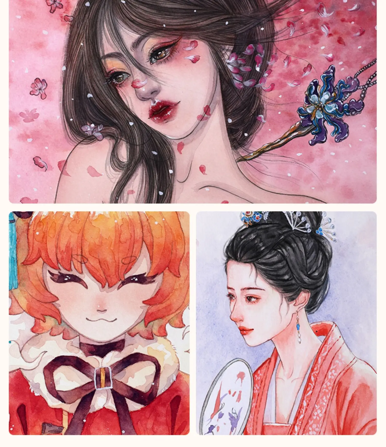 PAUL RUBENS 단색 수채화 페인팅 안료 12 색 스킨 톤 세트, 캐릭터 스킨 컬러 아쿠아렐 아트 용품