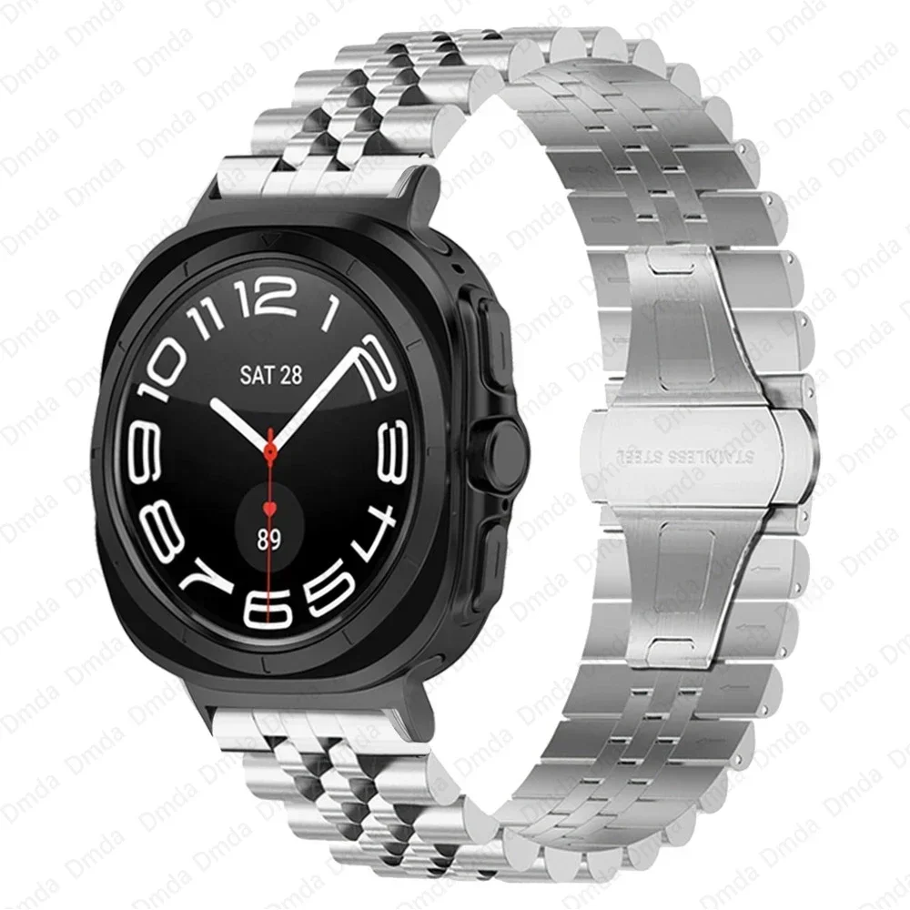 Luxury Stainless Steel Bracelet for Watches - Unisex Wristband