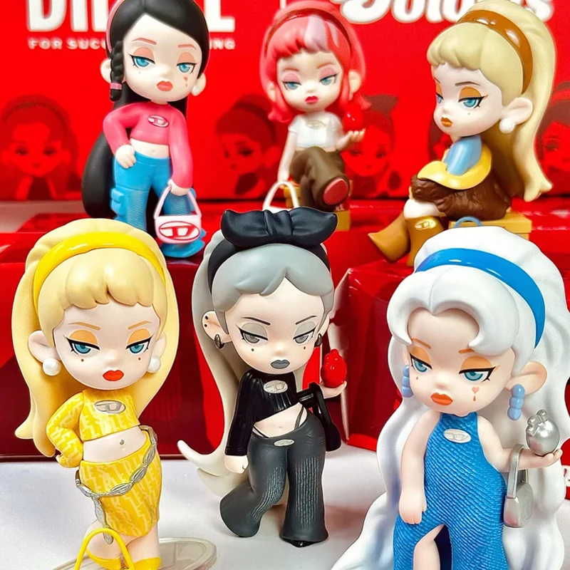

Dolores Autumn and Winter Limit Blind Box Toys Surprise Mystery Box Cute Action Figure Cartoon Model Desktop Ornament Girl Gift