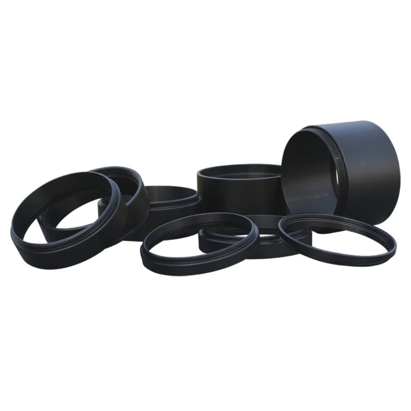 천문학 전문 망원경 천체 사진용 익스텐션 튜브 키트, M48, M42, 3mm, 5mm, 7mm, 10mm, 12mm, 15mm, 20mm, 30mm, M48, M42 x 0.75