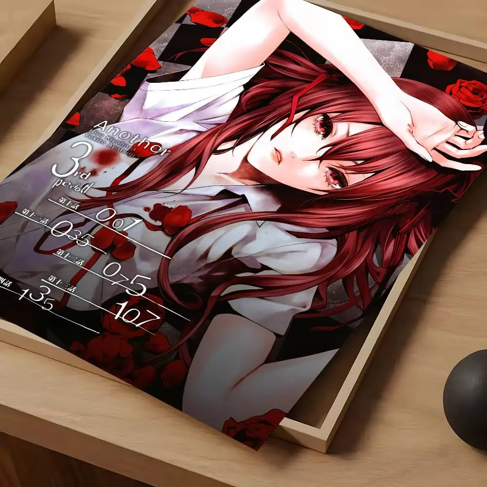 Anime A-Another M-Misaki Mei Poster Wasserdicht Vintage Film Poster Hohe Qualität Wand Kunstdruck Für Room Decor Geschenk – Detail 15