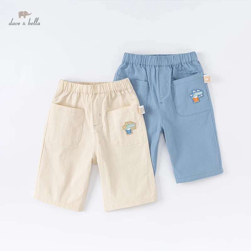 

Dave Bella Boys Capri Pants Summer Loose Capris Thin Baby Pants Boys Clothes Cute Cartoon Pants for Boys DB2221949