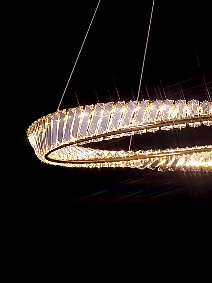 Хрустальная люстра LOVING LAMPA постмодерн медная
