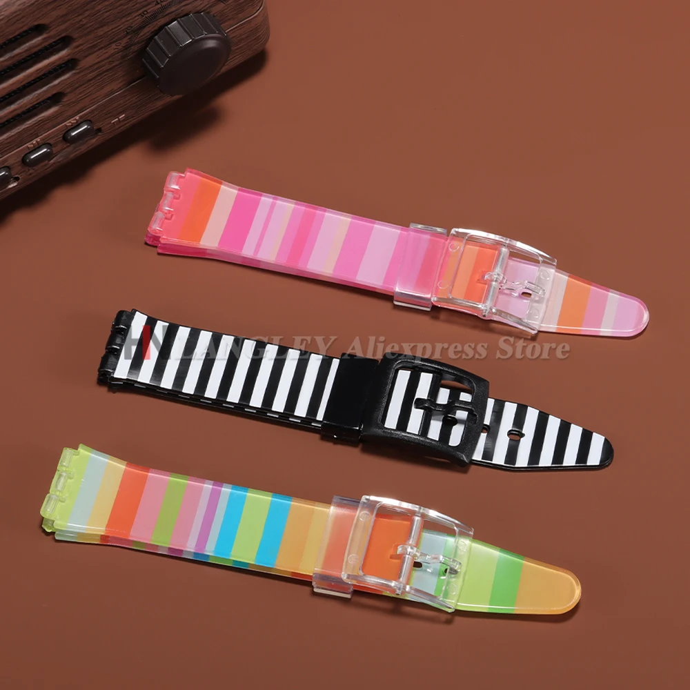 Colorful Waterproof Silicone Watch Strap - Soft PVC Replacement Band