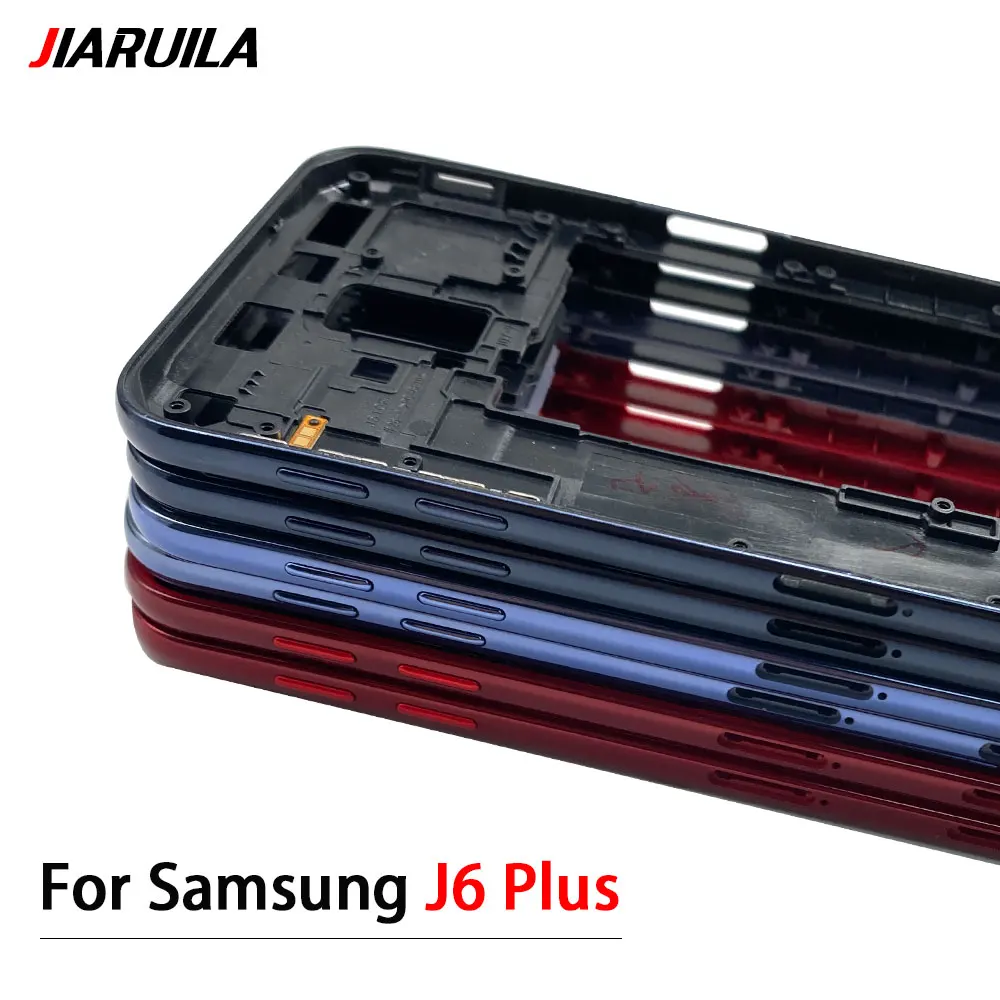 삼성 J4 J6 플러스 J610 J2 코어 J2 프로 2018 J250 하우징 미들 프레임 케이스, 사이드 단추 키 교체, 10 개