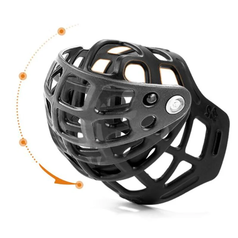 Patent Original Face Cover Muzzle Strong Durable Silicone Nylon Strap Adjustable Basket Cage Medium Large German Shepherd