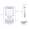 Sealed Pickles Jar with Fork Wet and Dry Separation Container Cucumber Olives Bottle with Strainer Flip Kitchen Food Storage Box 6