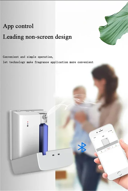 Bluetooth Scent Diffuser 300m³ Aroma Diffuser 230ml  Fragrant Device for Hotel Home Nebulizer Atomizer Essential Oil Diffuser 6