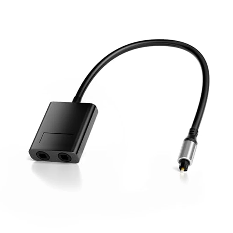 

Оптический аудио кабель сплиттер 1 в 2 выход Поддержка Lpcm2.0, Dolby Digital,DTS 5,1 для DVD/CD плеера