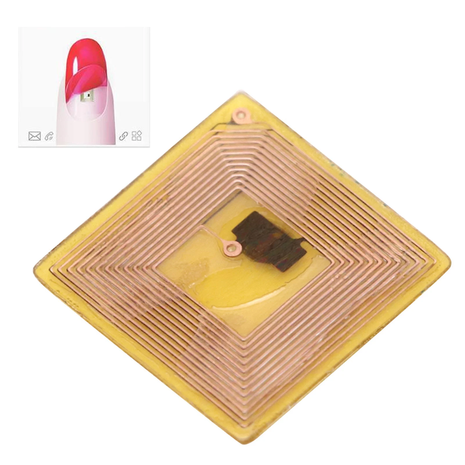Smart Nail Chip N3 Smart Nail Chip Soft Skin Friendly Flexible Sticker Built In Devices Accessories
