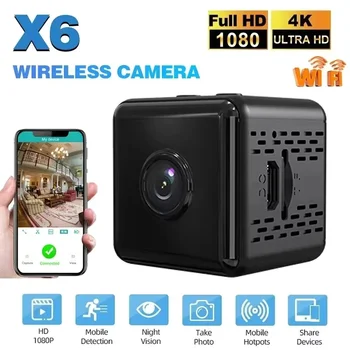 1080P Mini WiFi Camera With Infrared Night Vision and Motion Detection Remote Viewing Cam Video Voice Recorder For Household 1