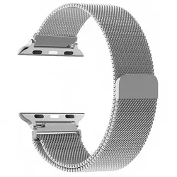 Elegant Milanese Loop Stainless Steel Watch Strap - S11 42MM (Silver)