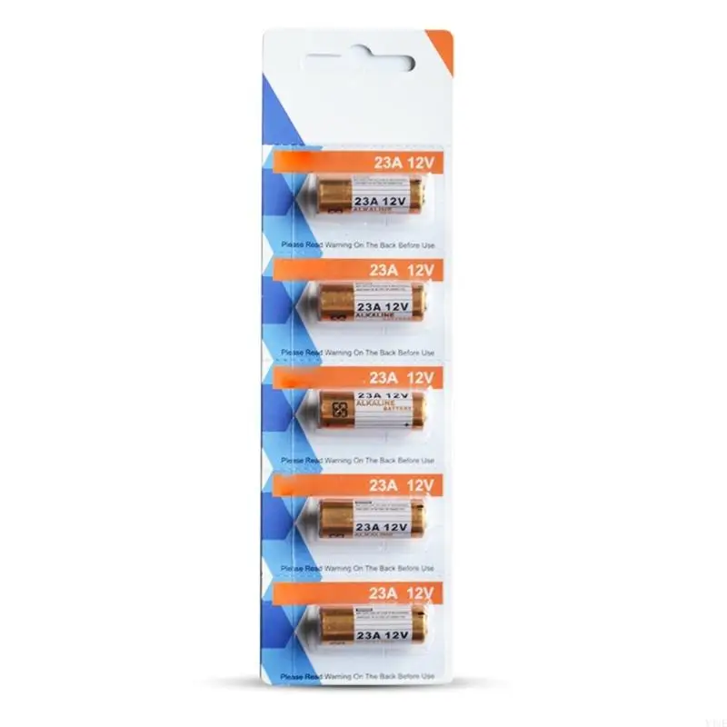 12V Alkaline Batteries A23 Size for Remote Controls Door Bells Toy Electronics