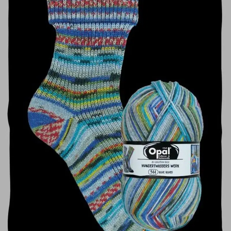 100g Limited Edition Wool Thread German Oil Painting Series, Medium Coarse Jacquard Dyed Thread, Hand Woven Socks and Scarves 4