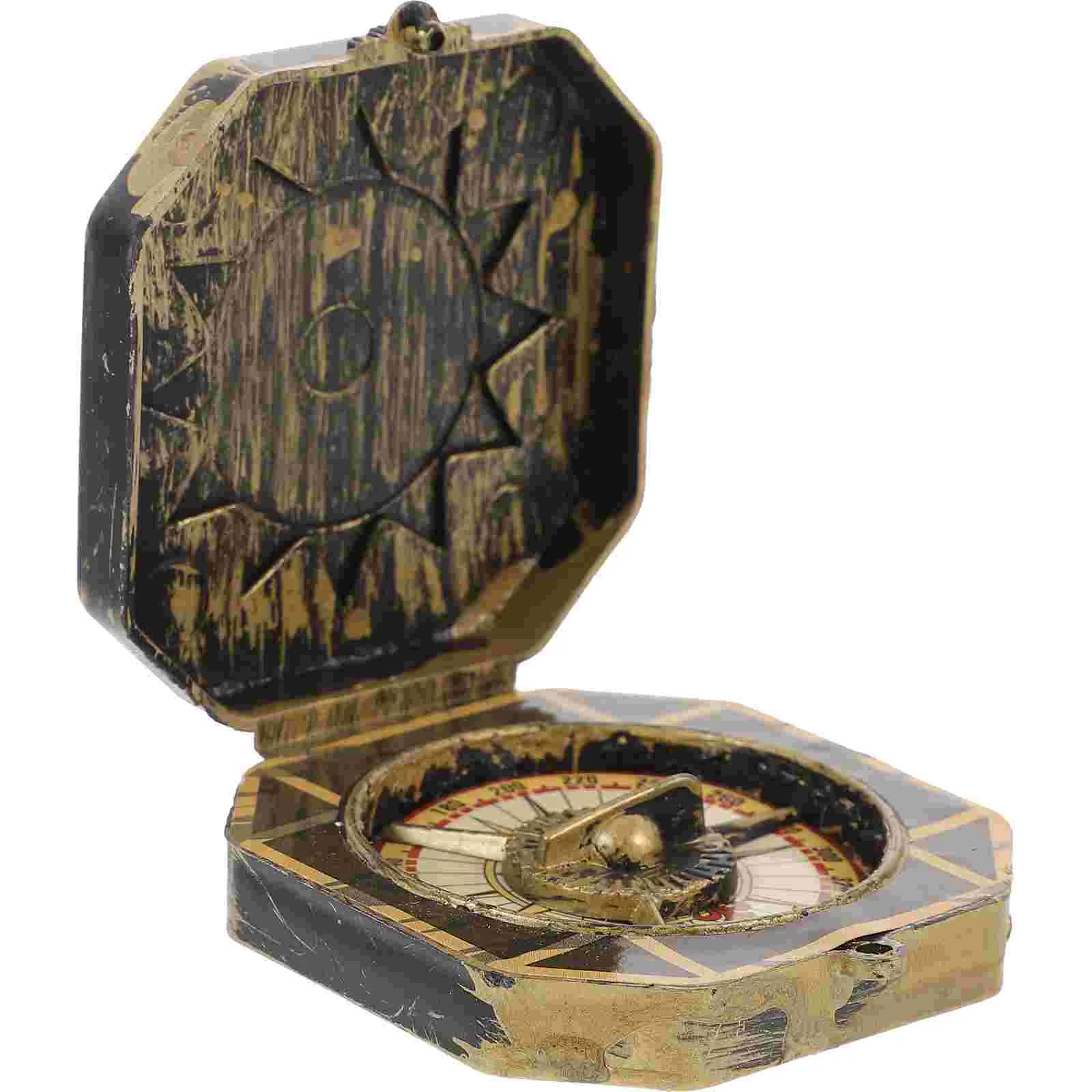 

Unique Christmas Pirate Captain Compass Toy Vintage Halloween Party Fancy Toy Compass Gift Kids For Decoration Toy