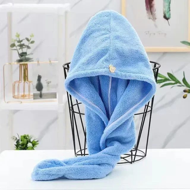 Quick Satin Hat for Sleeping Drying Sauna Towels Shower Cap Soft Bonnets Silk Bonnet Bathroom Supplies Women's Headscarf Bath