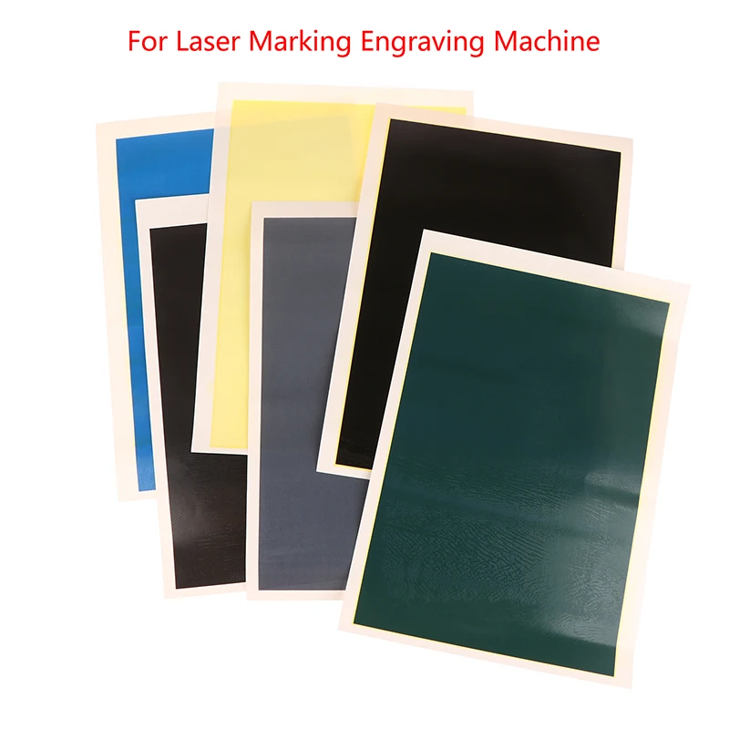 

Universal Color Papers Compatible For CO2 Fiber Semi-conductor UV Laser Marking Engraving Machine Material Ceramic Glass Stone