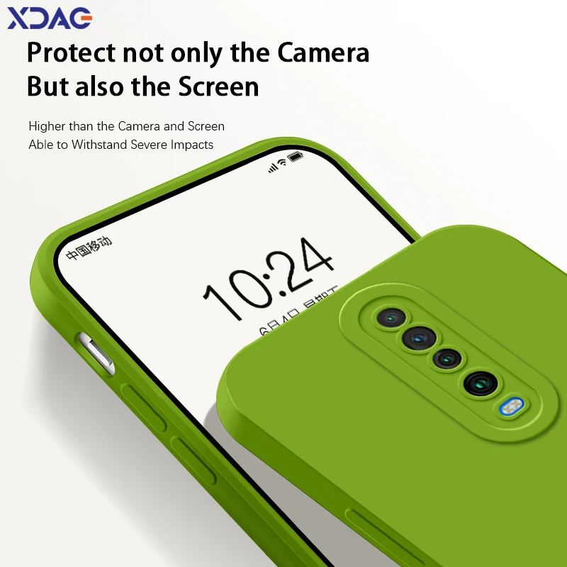 Durable Liquid Silicone Shockproof Phone Case - Soft Protective Back Cover