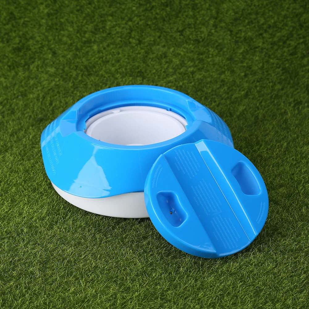 8 Inch Floating Chlorine Dispenser for Indoor Outdoor Swimming Pool Hot Tub