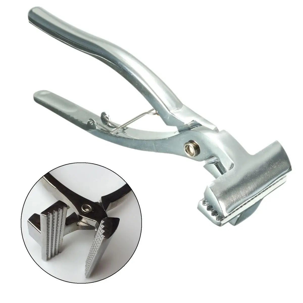 

Manual Chrome Canvas Stretching Plier Handle Stretcher Bars Artist Franing Tool