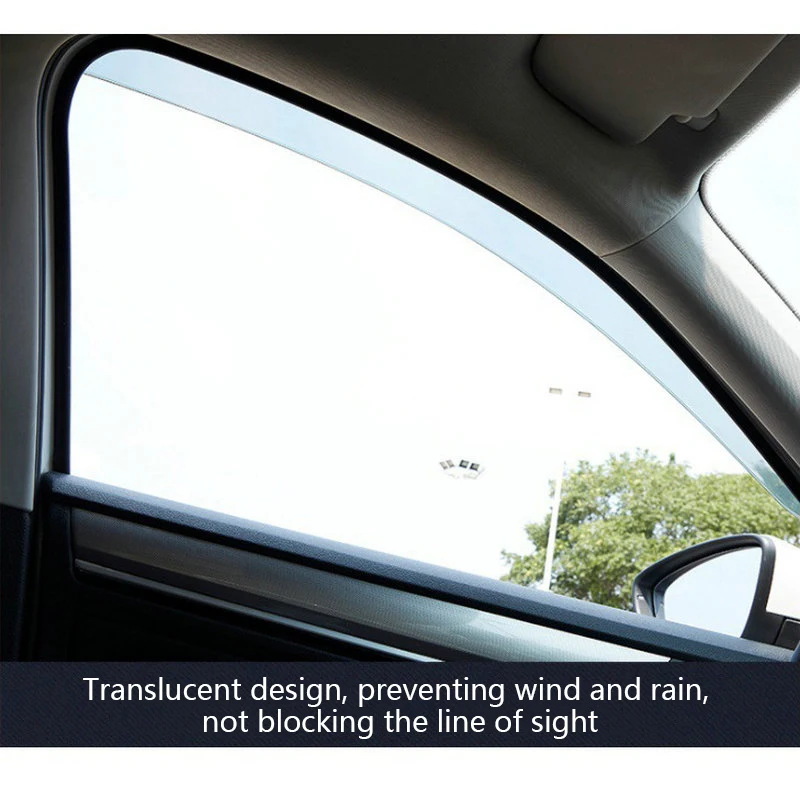 4 Pcs Car Window Visor Rain Protector Window Sun Rain Visor for MG4 4 EV Mulan EH32 Deflectors Auto Accessories