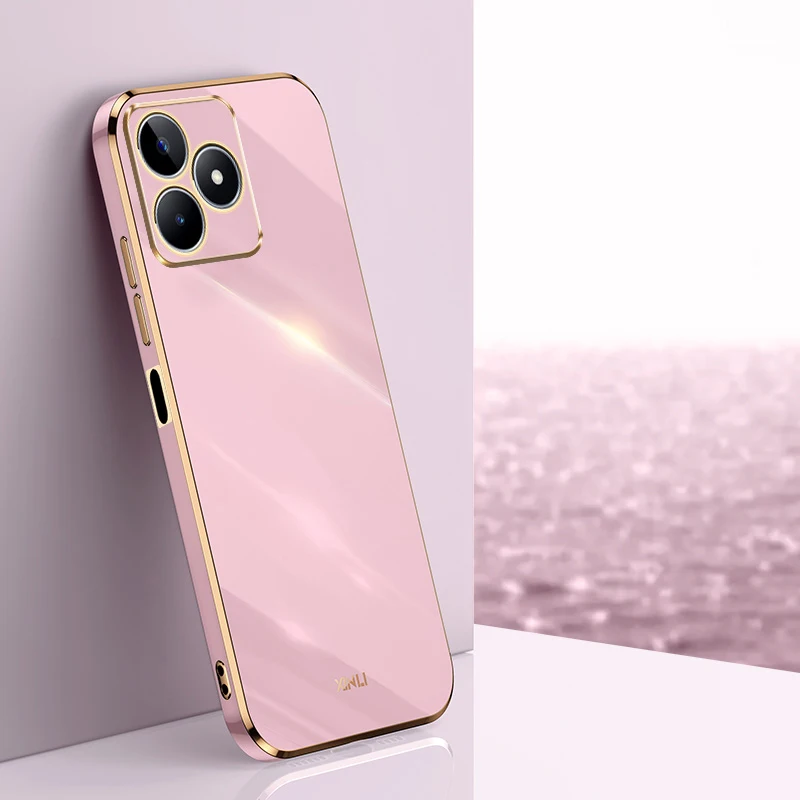 Luxury Square Plating ShockProof Silicone Back Cover s