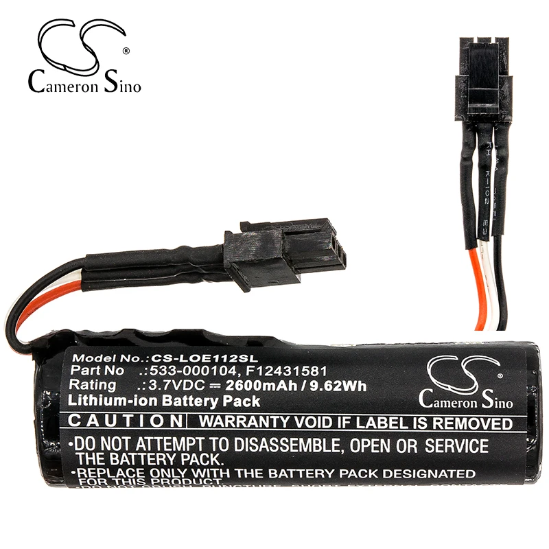 CameronSino Battery 533 000104 for Logitech Ears Boom 2 S 00122 S00151 UE Kora Boom UE MegaBoom