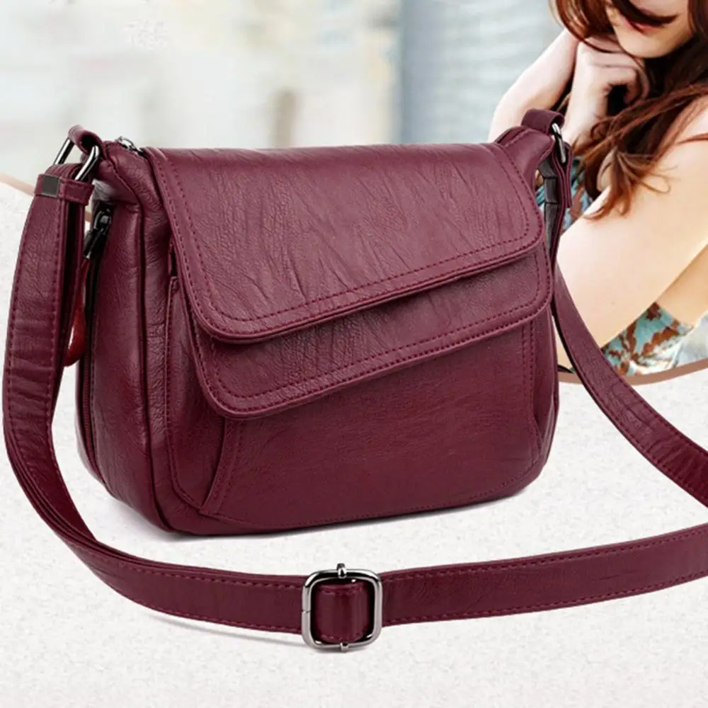 Portafogli Donna Tinta Unita Borsa A Tracolla In Ecopelle Per Donna Porta Carte Portafogli Borsa A Tracolla Borsa Da Donna Carteira Feminina