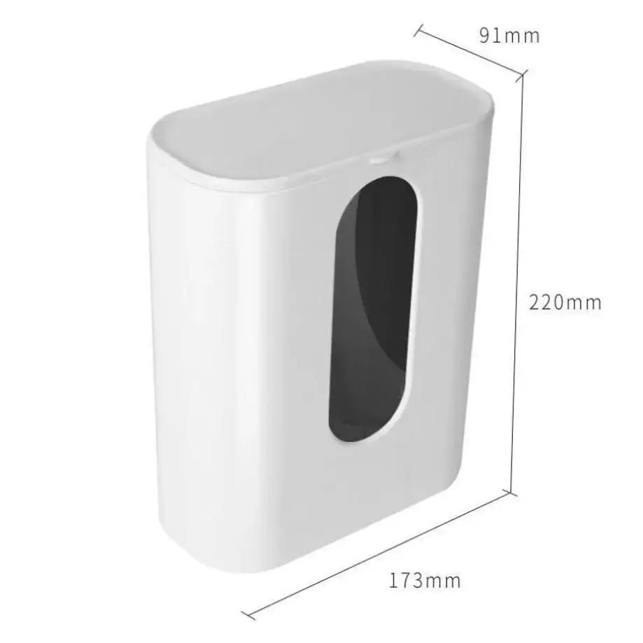 1 Pcs Household Disposable Cup Holder Automatic Cup Extractor Water Dispenser Water Cup Holder Punch Free Paper Cup Storage Rack