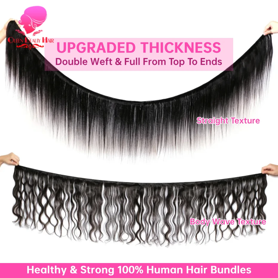 30 32 Inch Body Wave Human Hair Bundles Remy Hair Raw Vietnamese Virgin Extensions 1B Bone Straight Remy Weave Bundles