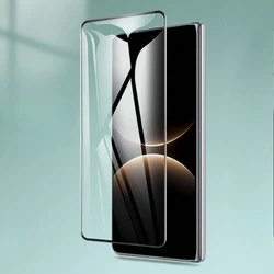 Premium 3D Curved Tempered Glass Screen Protector - Clear Full Coverage Protective Front Film (Huawei Mate X7)