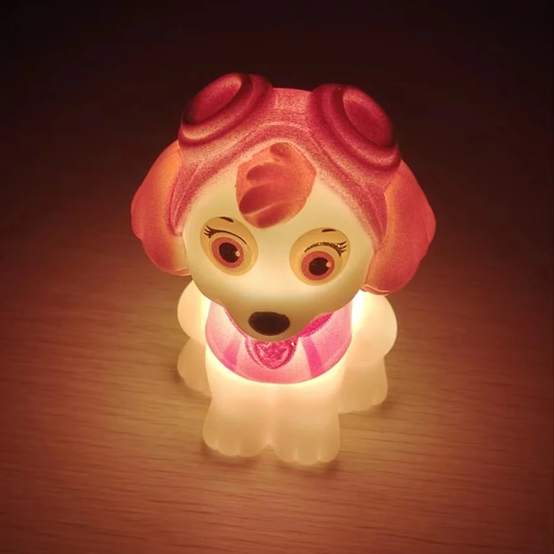 Veilleuse en forme de chien pat'patrouille, dessin animé, mignon, doux,  lumière LED de chevet, décorative, jouet pour enfants, cadeau - AliExpress