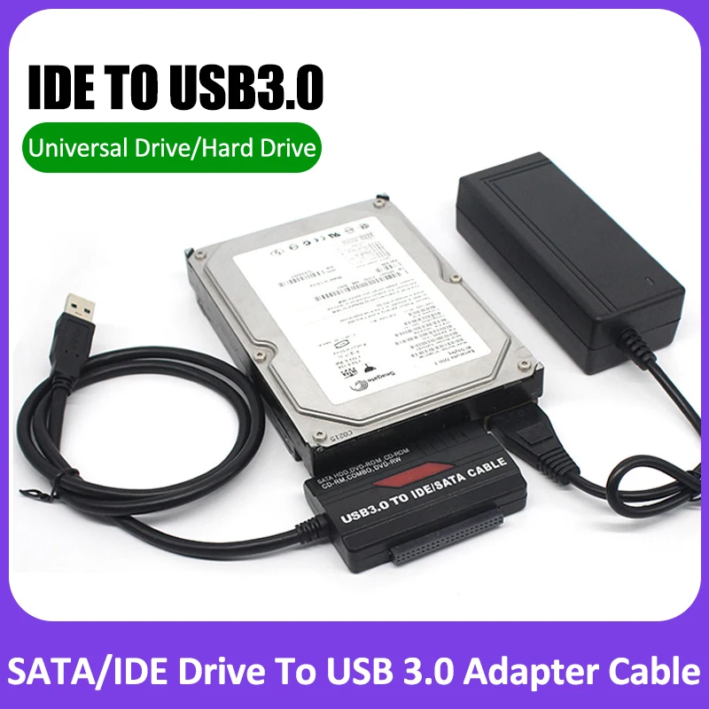H48 USB 2.0 A Presa A Spina B Cavo Disco Rigido Adattatore Per PC - Foto 7