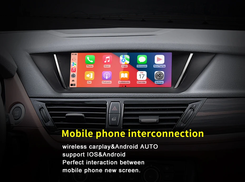 2025 New 8.8inch Qualcomm Snapdragon665 Screen For BMW X1 E84 Wireless AUTO CarP