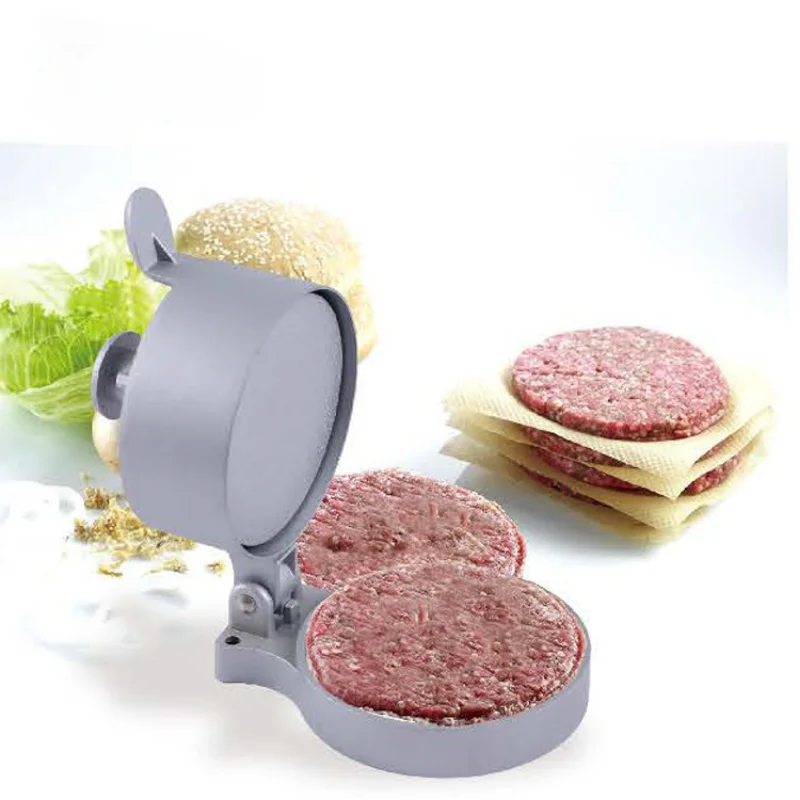 Hamburger Press Flip Top Burger Machine Big Burger Press Patty Maker Meatloaf Utensil Kitchen Tools