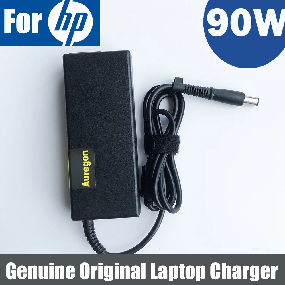 Caricabatteria Adattatore Ca Originale Da 90W Per Laptop Hp Elitebook 8560W 8470P 8470W 8570P 409515-001 7.4*5.0