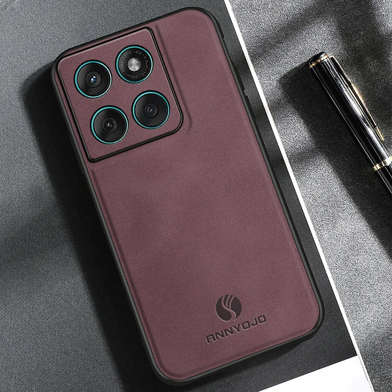 Retro Matte PU Leather Shockproof Magnetic Cover
